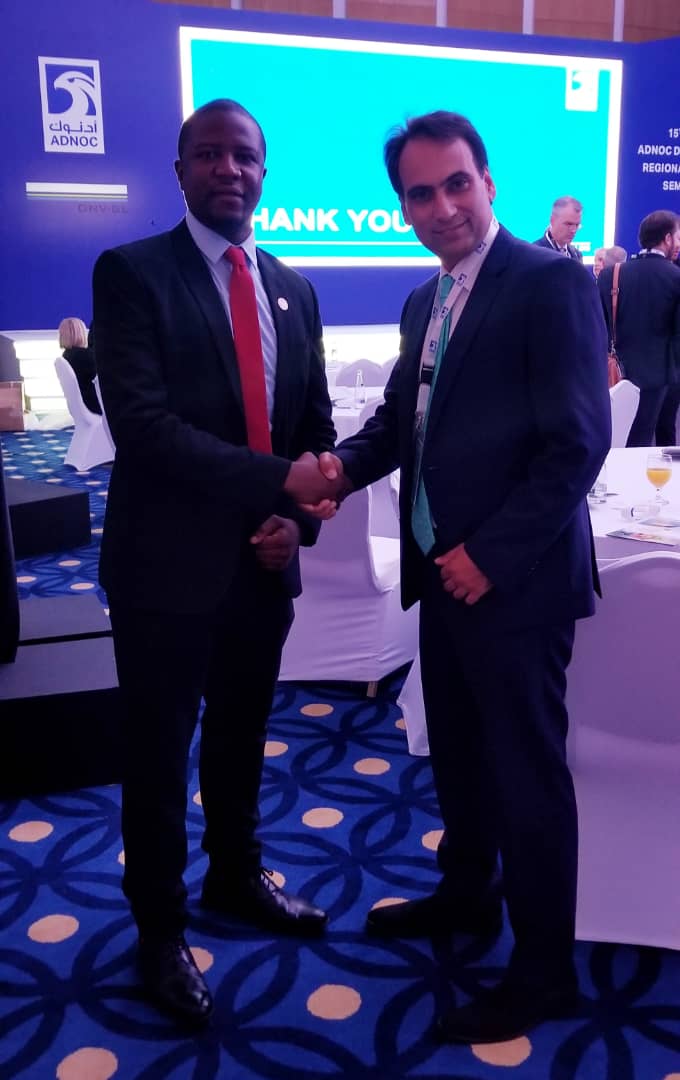 Delegation networking at an international energy forum