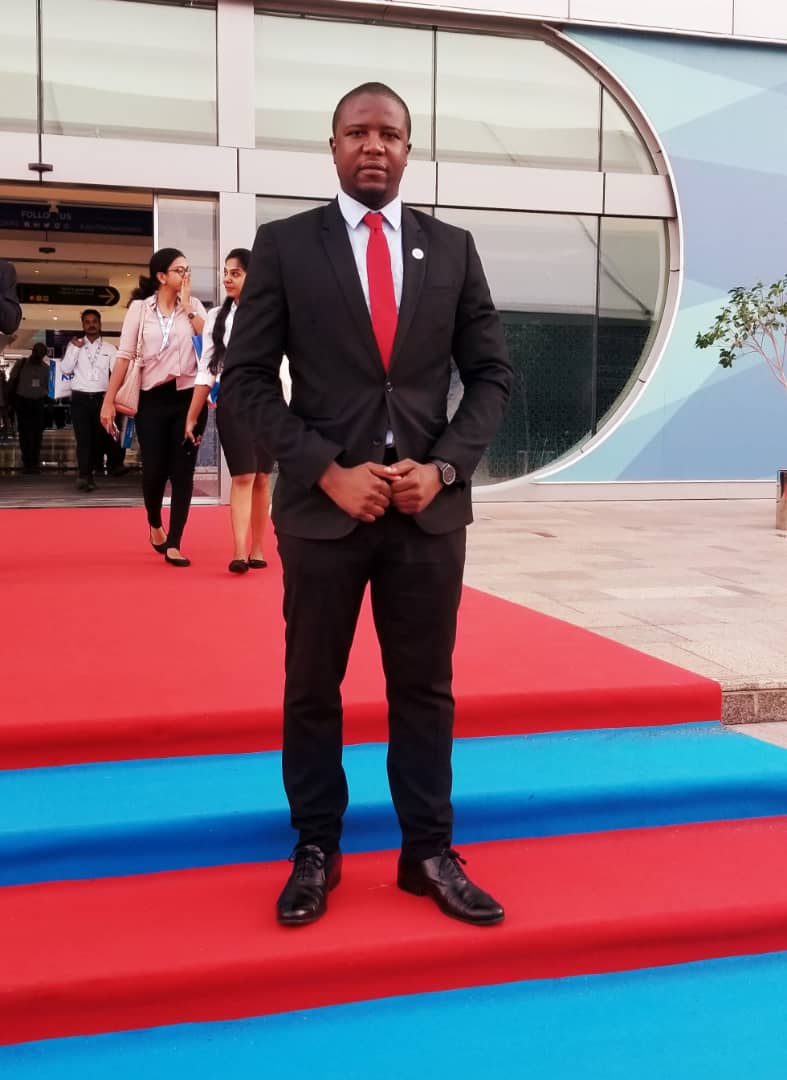 Arriving at a global oil and gas conference